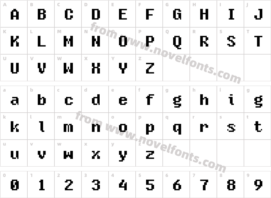 Nihonium113 ConsoleCharacter Map