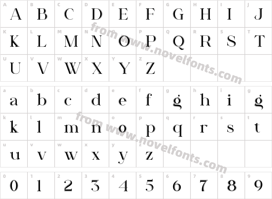 NormalCharacter Map