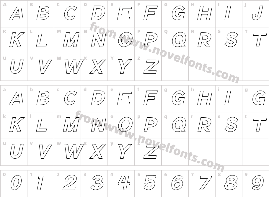Notation Bold Italic Open JLCharacter Map
