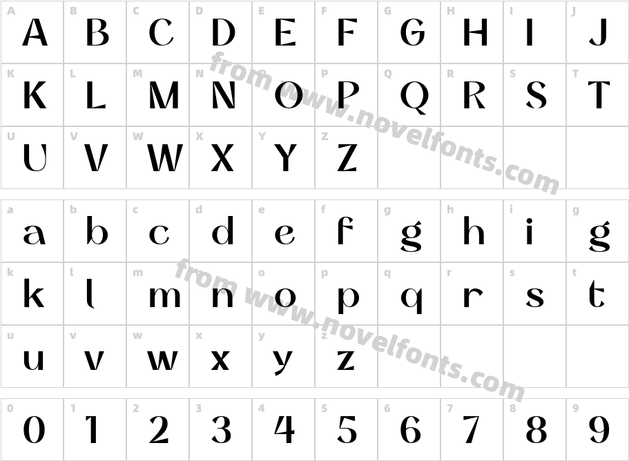 Noyagi DemoCharacter Map
