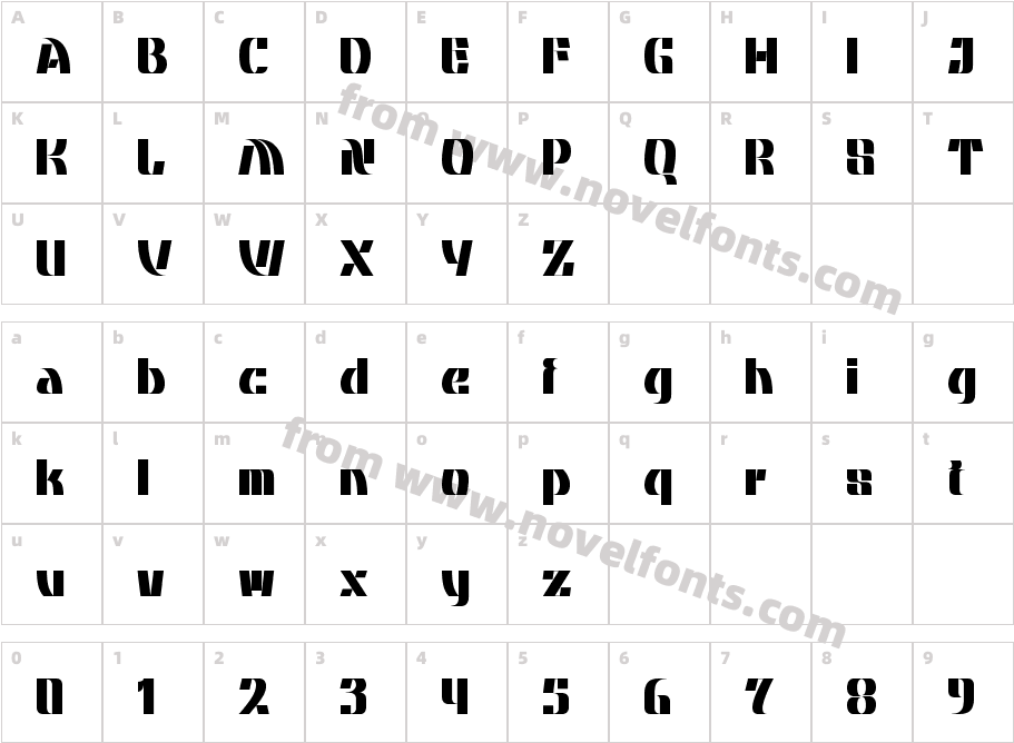 NoyrCharacter Map