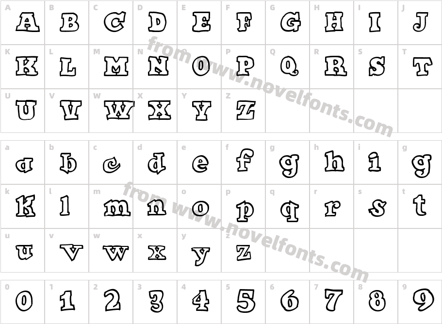 Ode 2 Paste UpCharacter Map