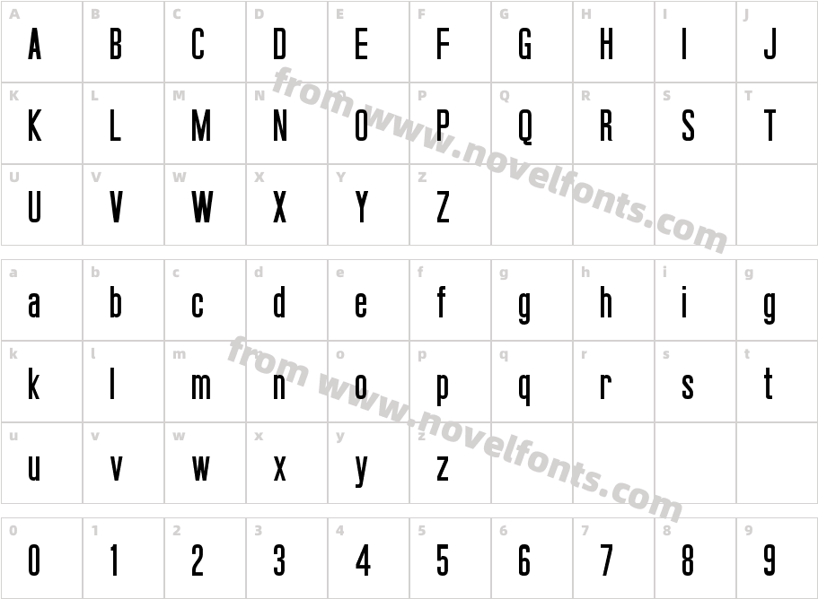 OkudaCharacter Map