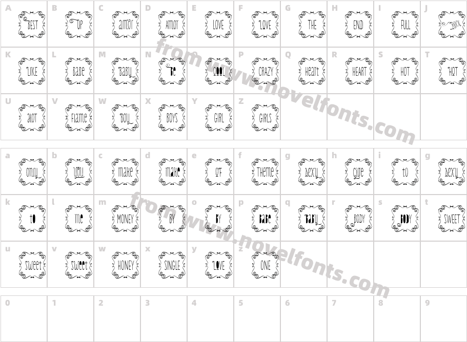 Only You Pro Words TwoCharacter Map