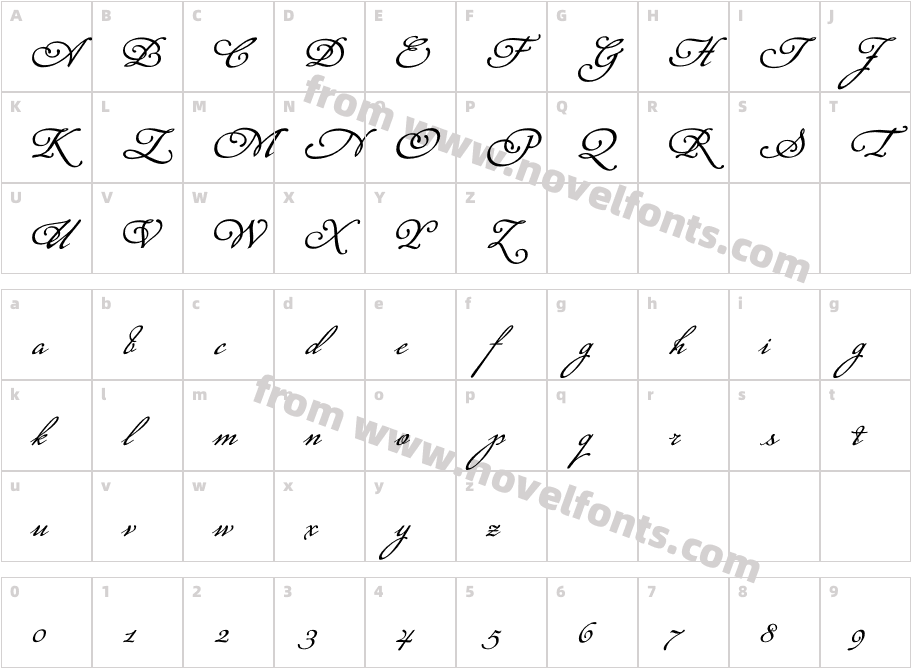 P22 Albemarle AlternateCharacter Map
