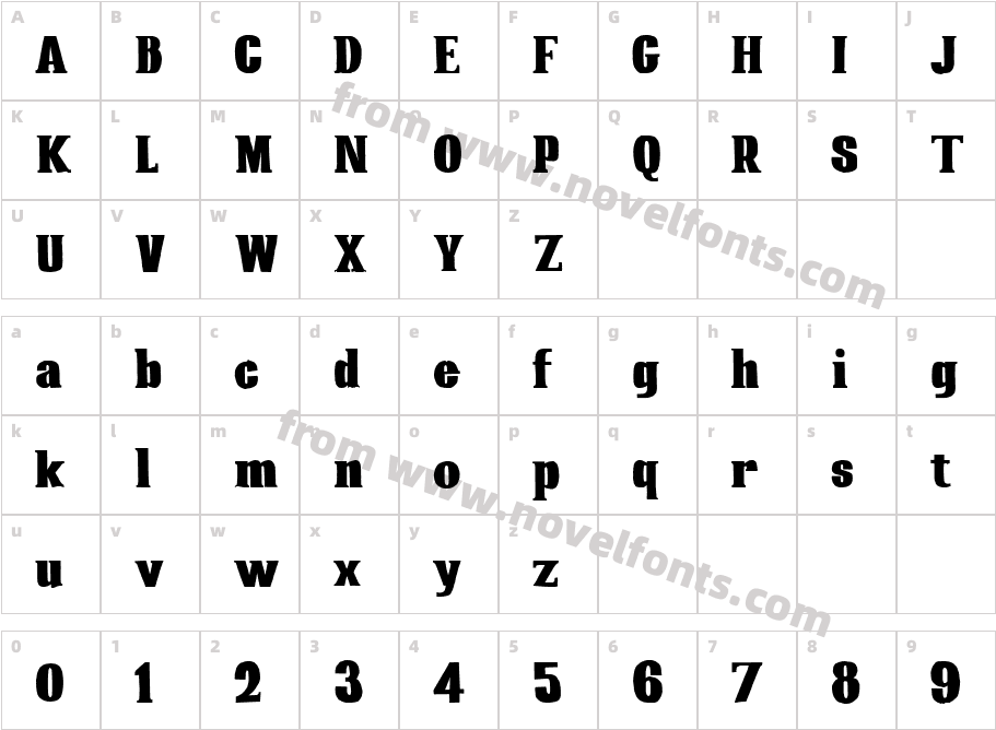 12s. 6d. netCharacter Map