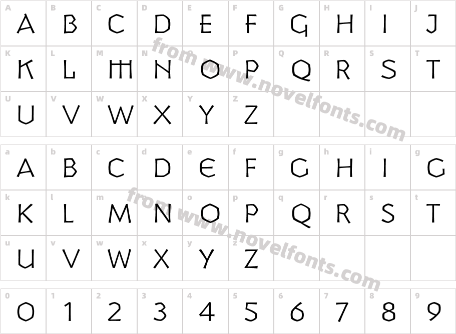 P22 YuleCharacter Map