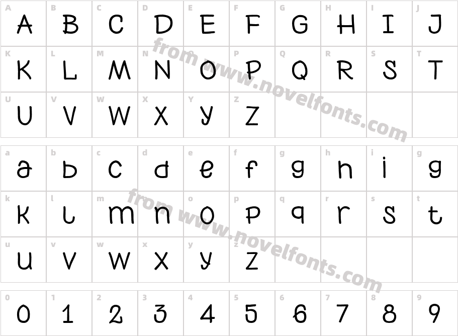 PH 700 WideCharacter Map