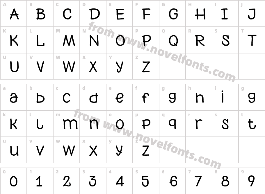PH 800 WideCharacter Map