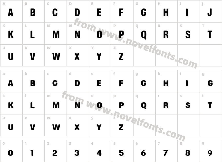 KetchupaCharacter Map