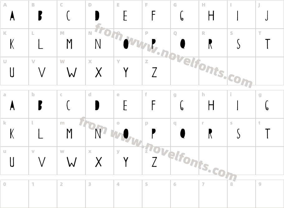 Paper Cutting RegularCharacter Map