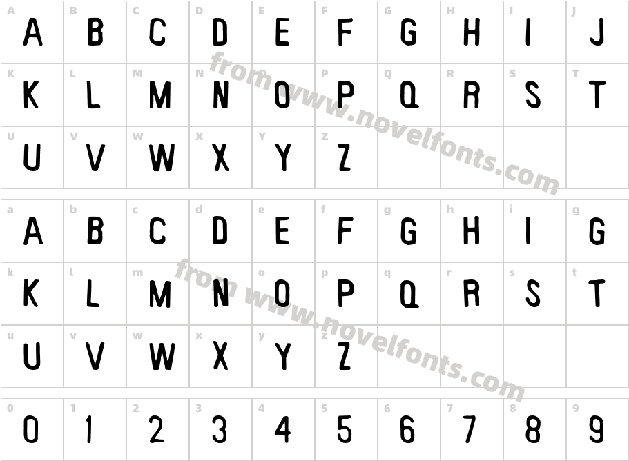 Keyboard PlaqueCharacter Map