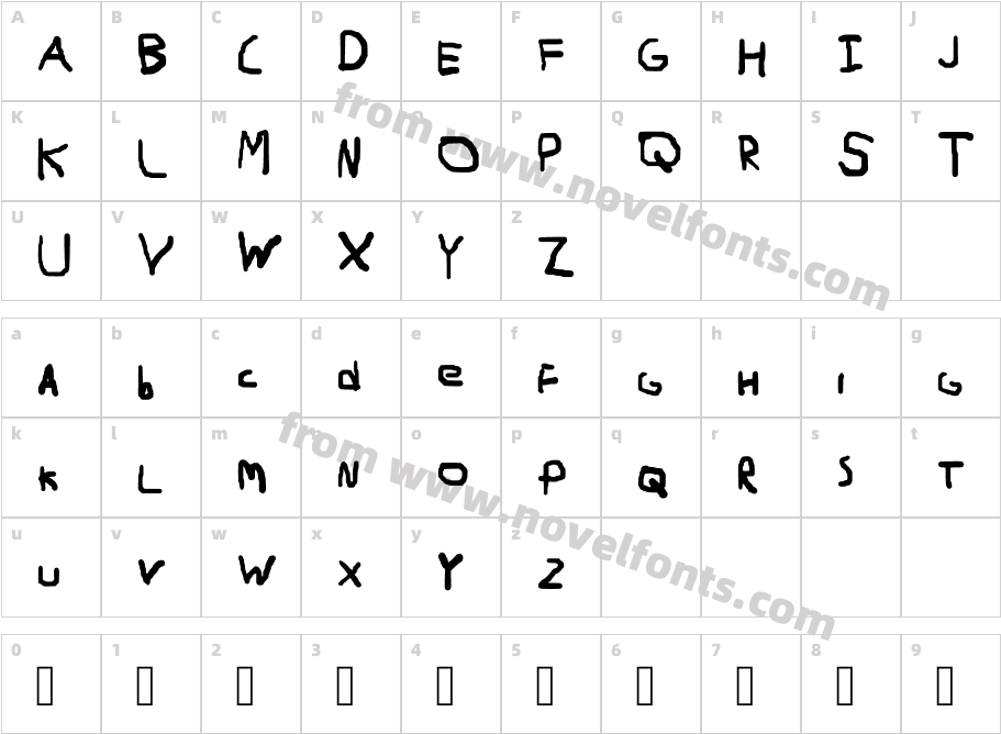 Perefect New RegularCharacter Map