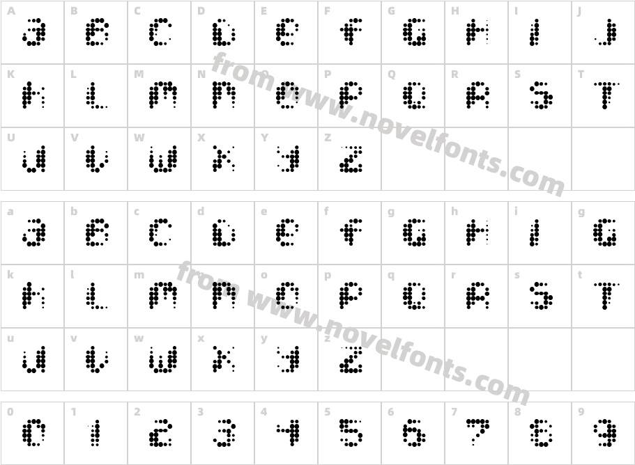 PixcelCharacter Map