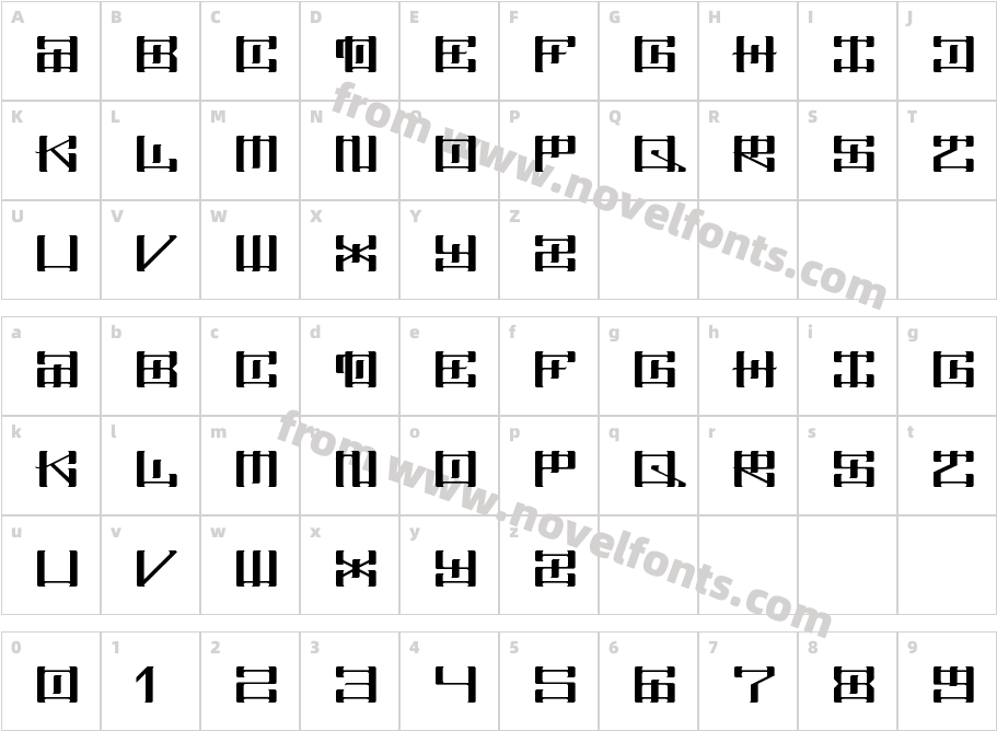 Point Zero RegularCharacter Map