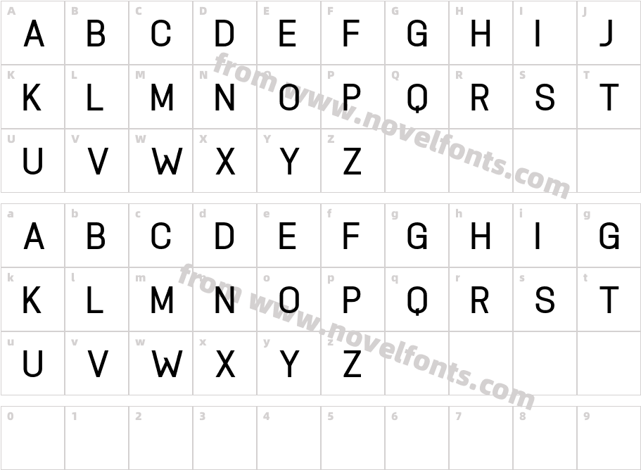 PoirefilleCharacter Map