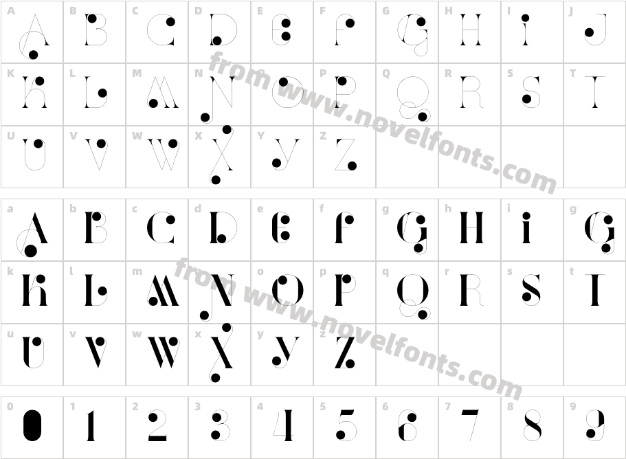 Port Vintage DecoratedCharacter Map