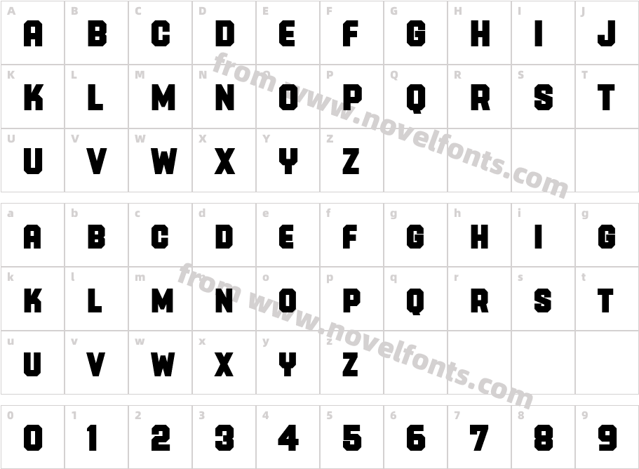 Power Station Block LowCharacter Map
