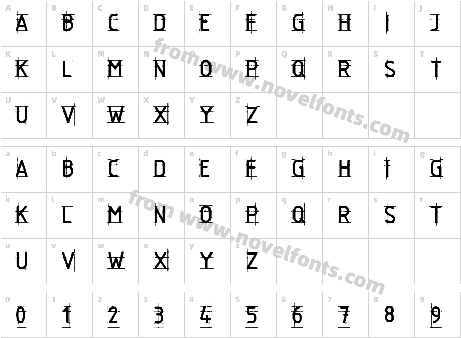 Problems in WinsconsinCharacter Map