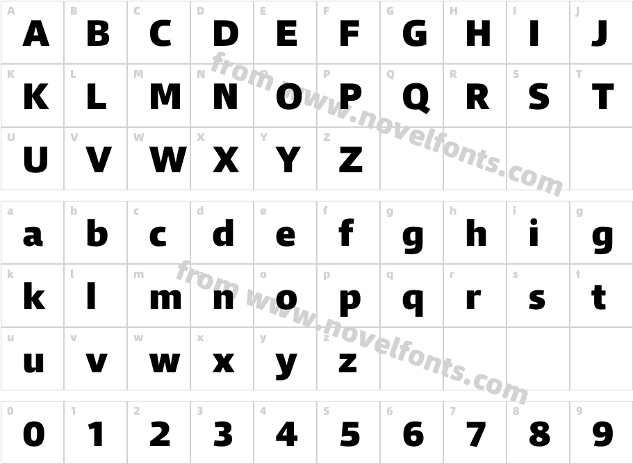 Qubo BlackCharacter Map