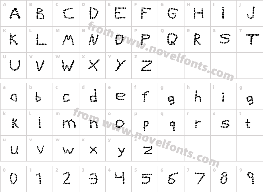 KiddieGrinderCharacter Map