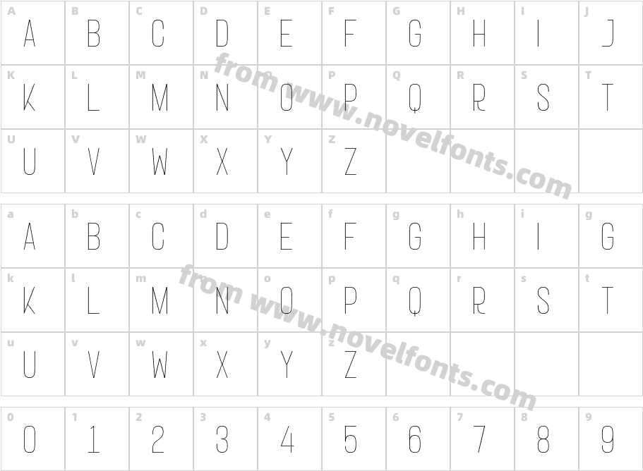 Ragnear ThinCharacter Map