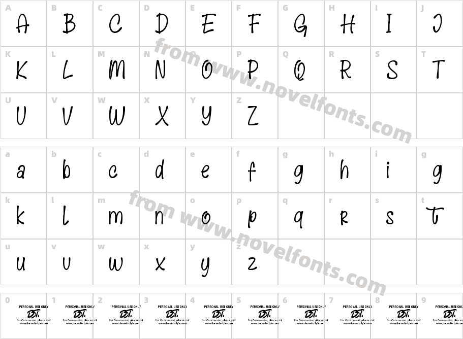 KidstoneCharacter Map