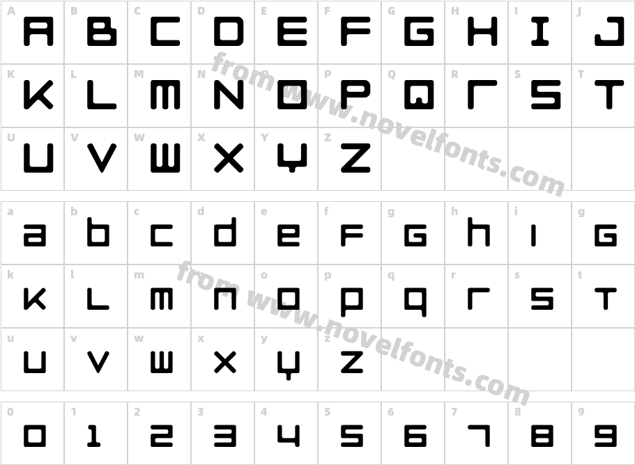 Razer Black Widow Regular 1.0Character Map