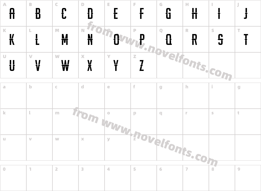 Rock On_2Character Map