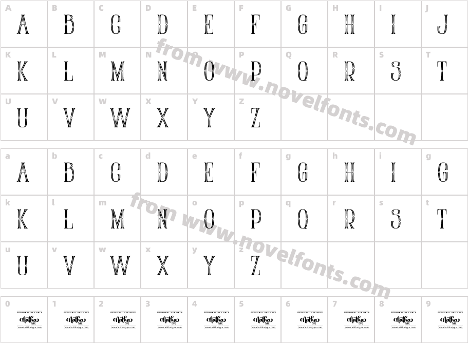 Roses Queen Personal UseCharacter Map