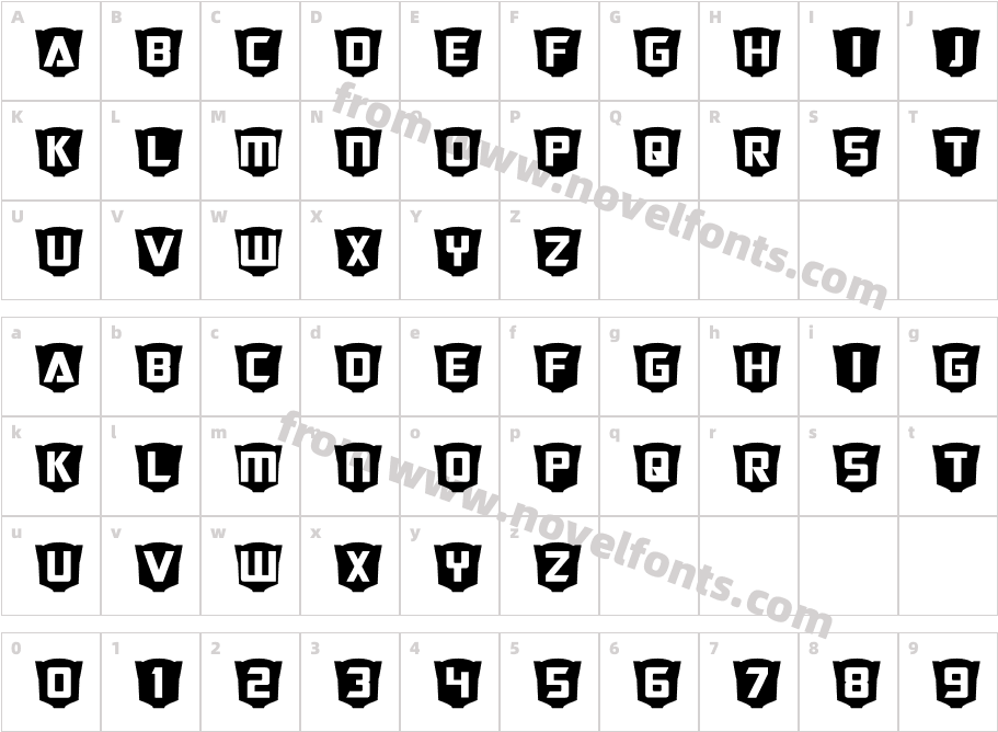 Rub Caps CybertronCharacter Map