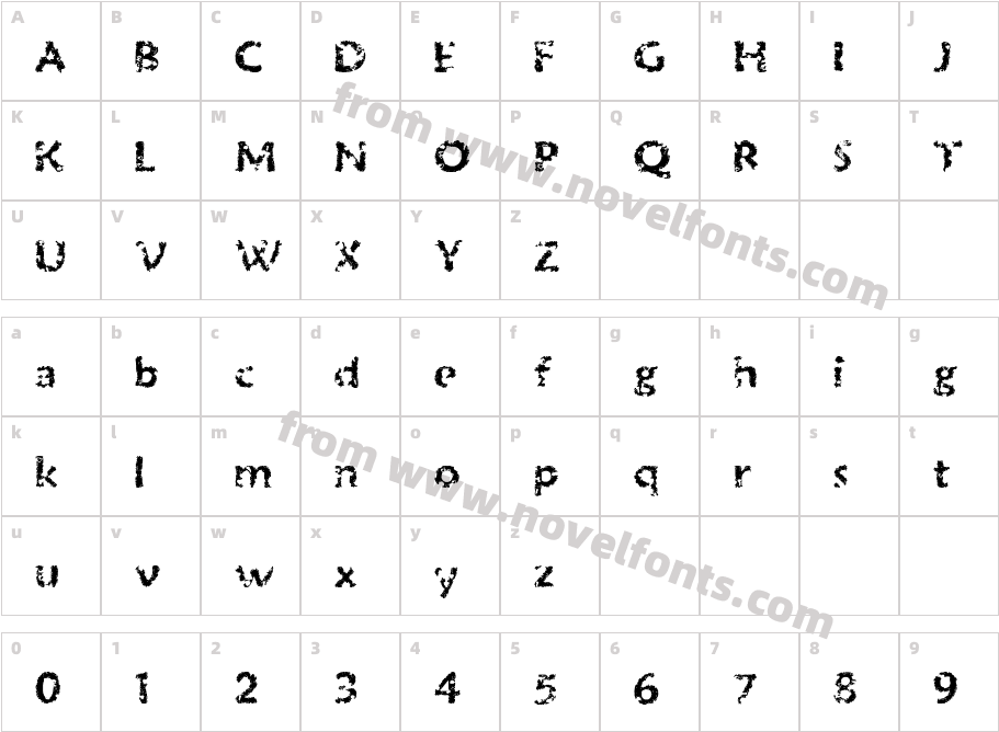 SA Eroded HeartCharacter Map