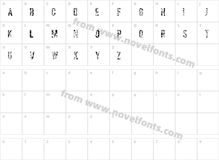 SALVAGECharacter Map