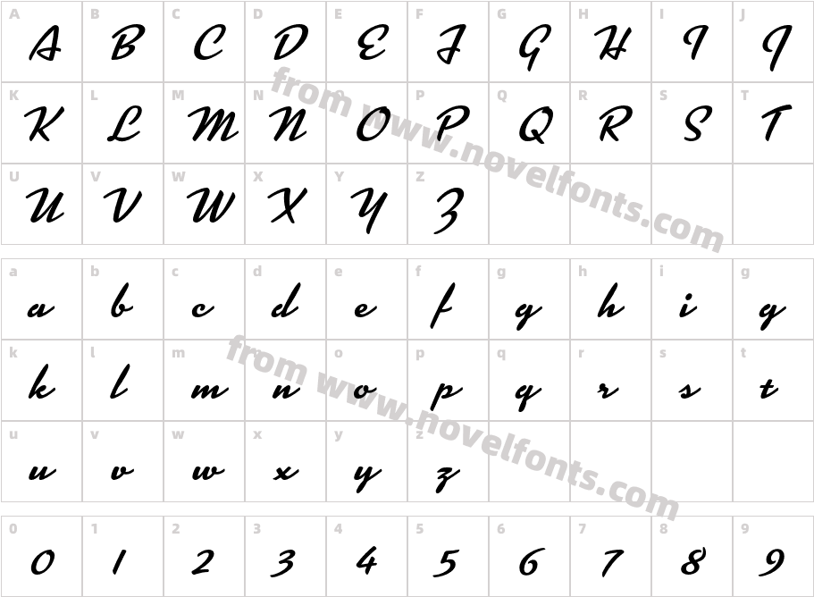 KinescopeCharacter Map