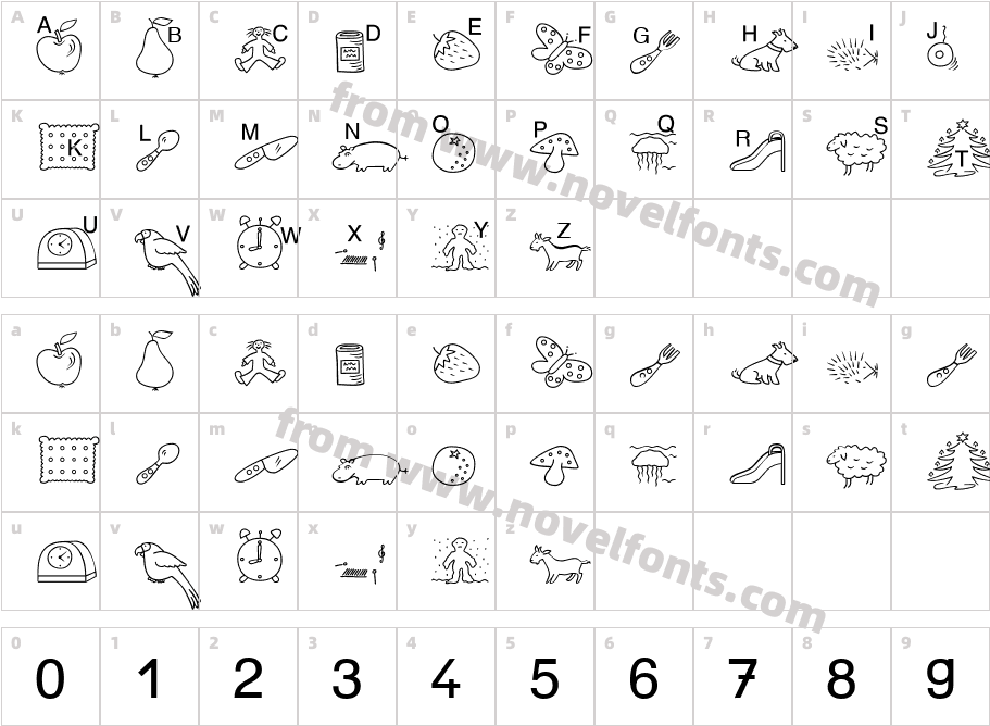 SP Anlaut4Character Map