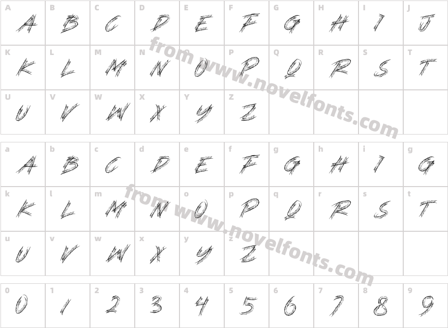 STEREO VILLECharacter Map