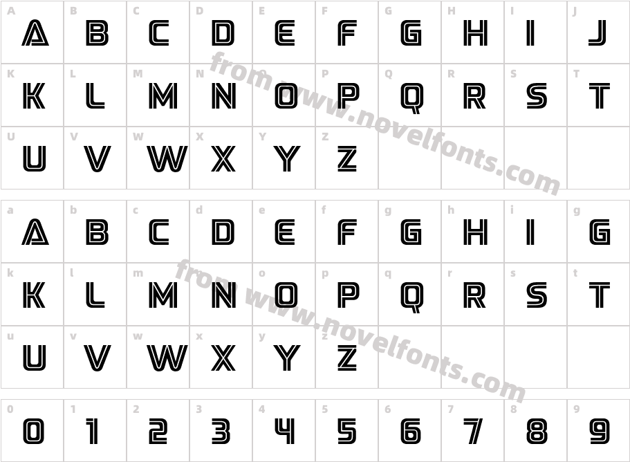 Sage RegularCharacter Map