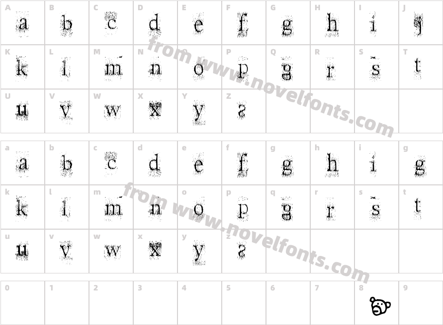 Saladbar DirtyCharacter Map