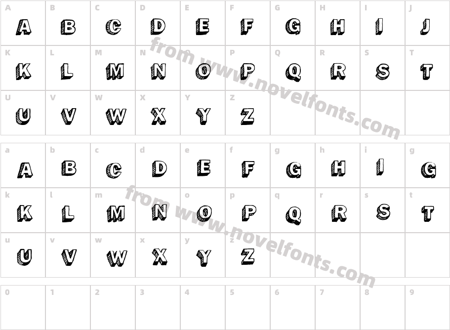 Santo Domingo De ChileCharacter Map