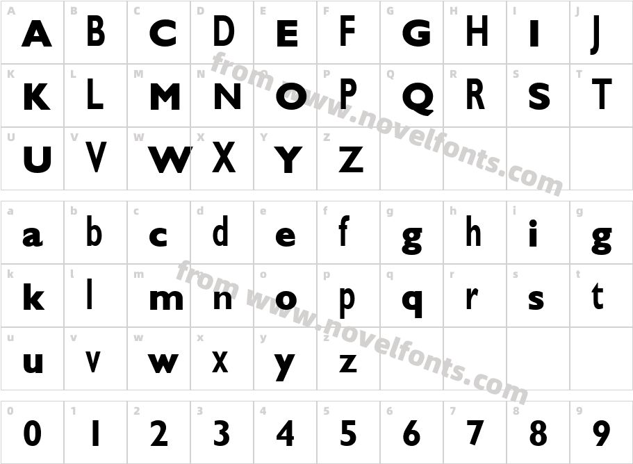 Savor Regular ttnormCharacter Map