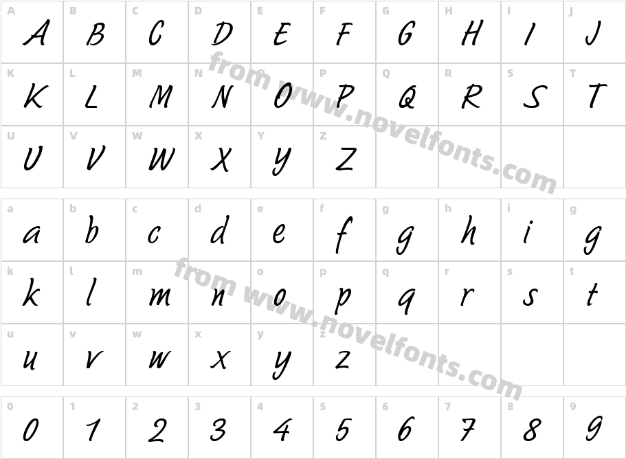 Sayer Script MN LightCharacter Map