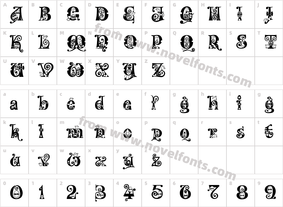 Kingthings EggypegCharacter Map