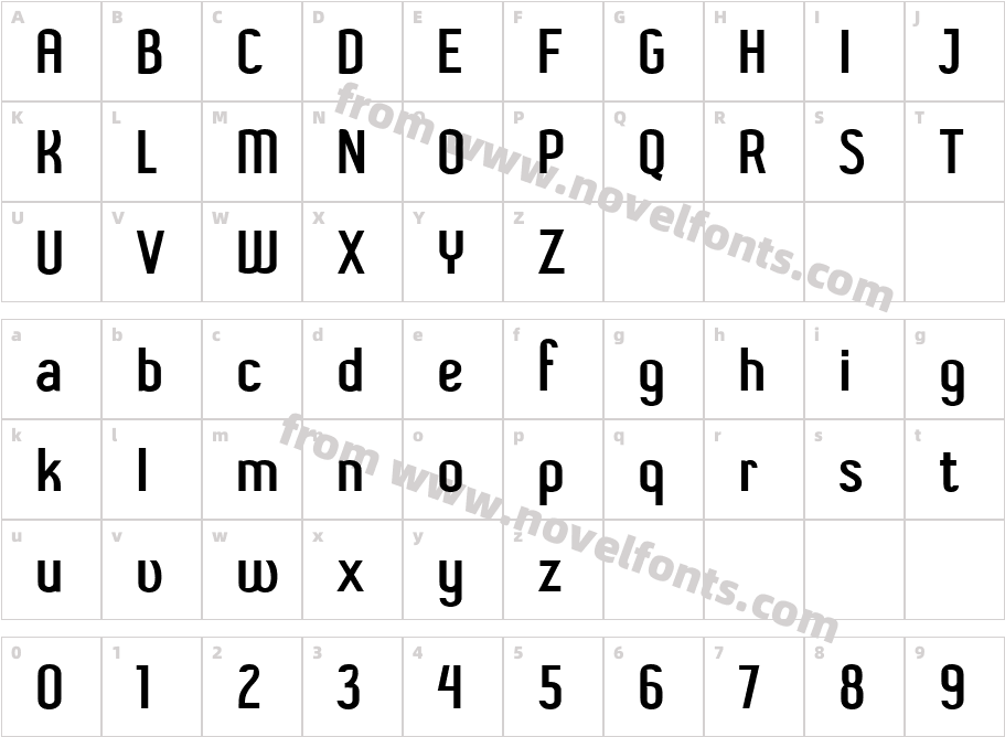 Shift Type BasicCharacter Map