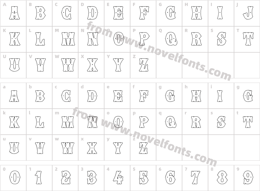 Show OutlineCharacter Map