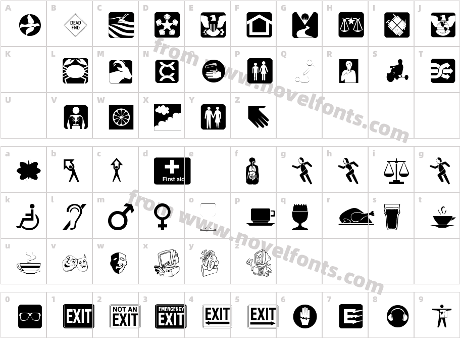 Signs2Character Map
