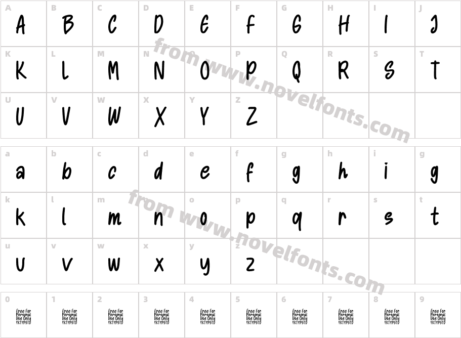 Sinari DemoCharacter Map