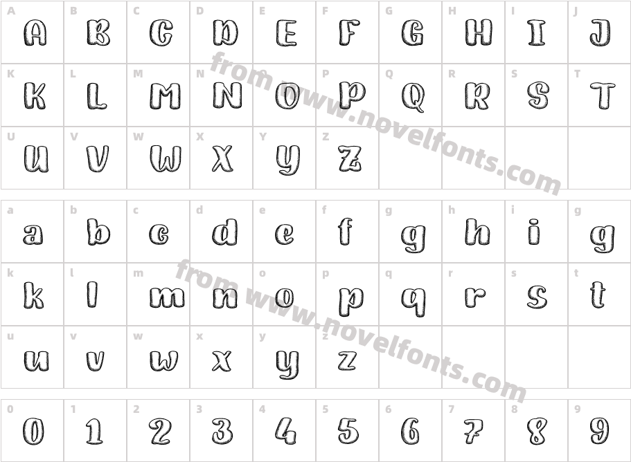 Sketch BegoCharacter Map