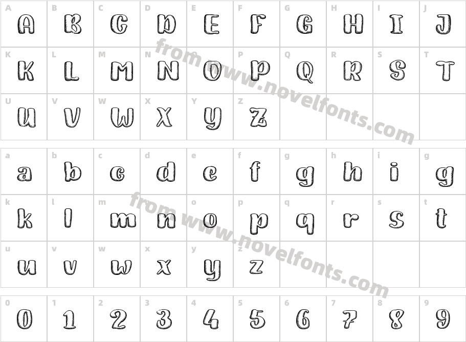 Sketch BegoCharacter Map