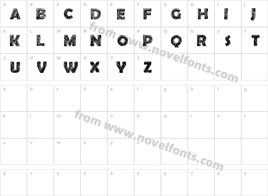 Sketch ChulkboardCharacter Map