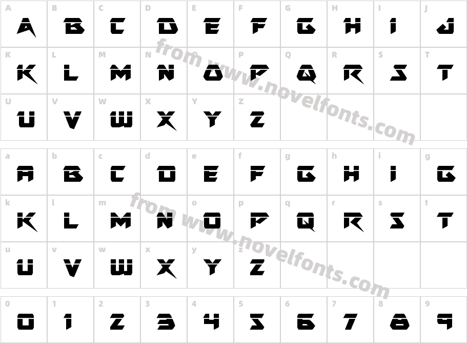 Skirmisher LaserCharacter Map
